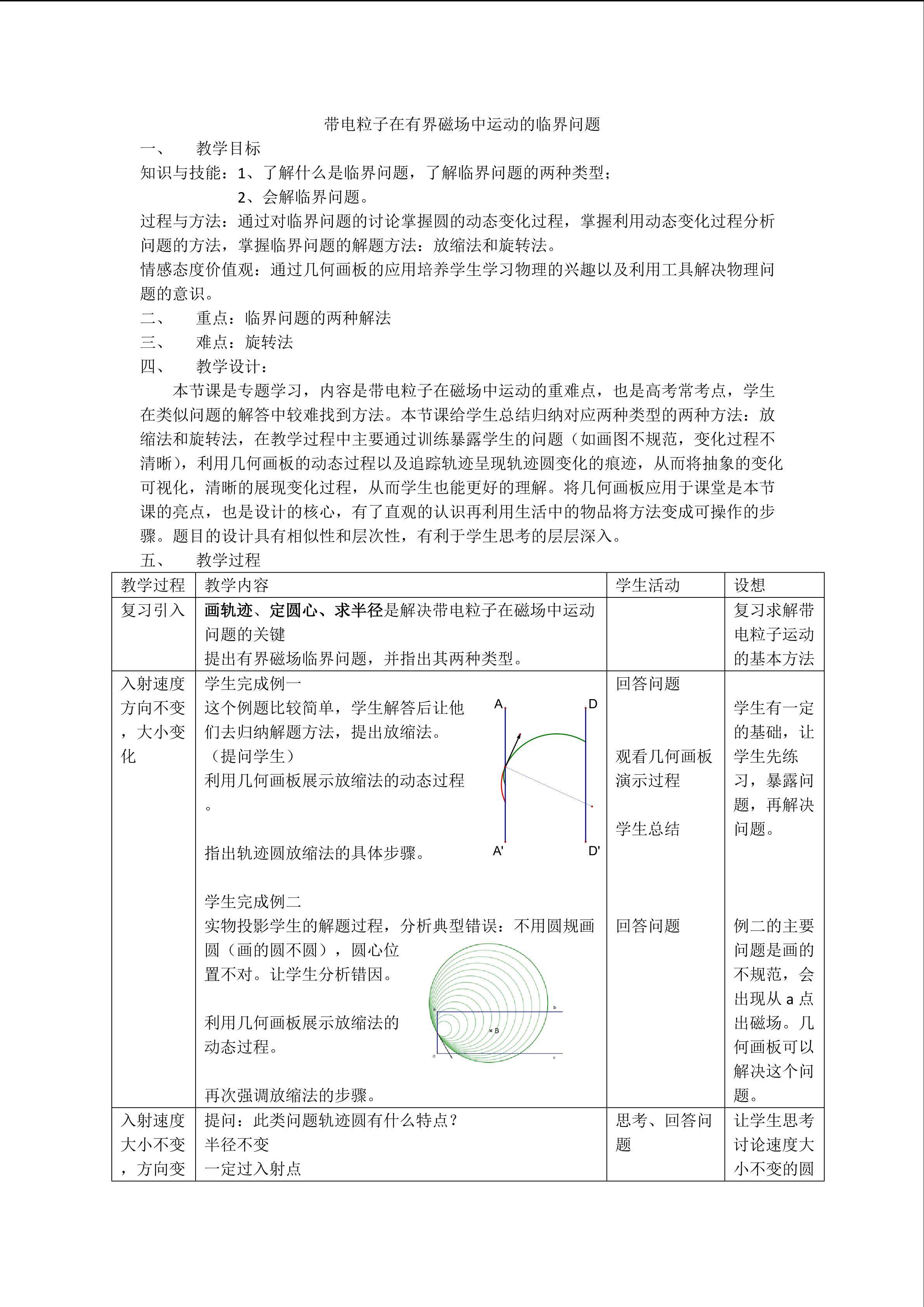 带电粒子在有界磁场中运动的临界问题