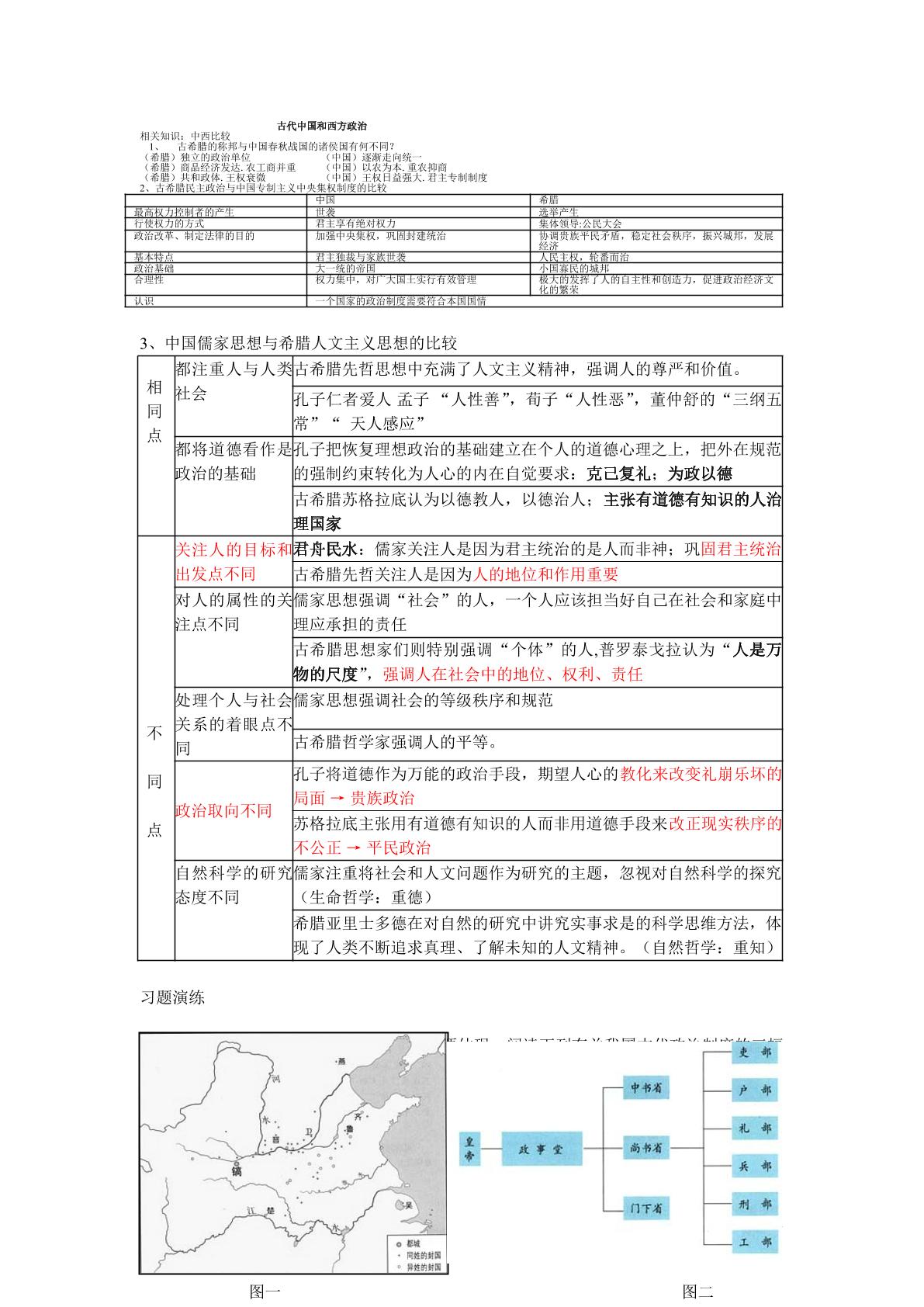 古代中国儒家思想与古希腊罗马人文精神的比较