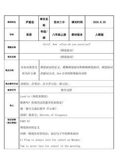 频度副词