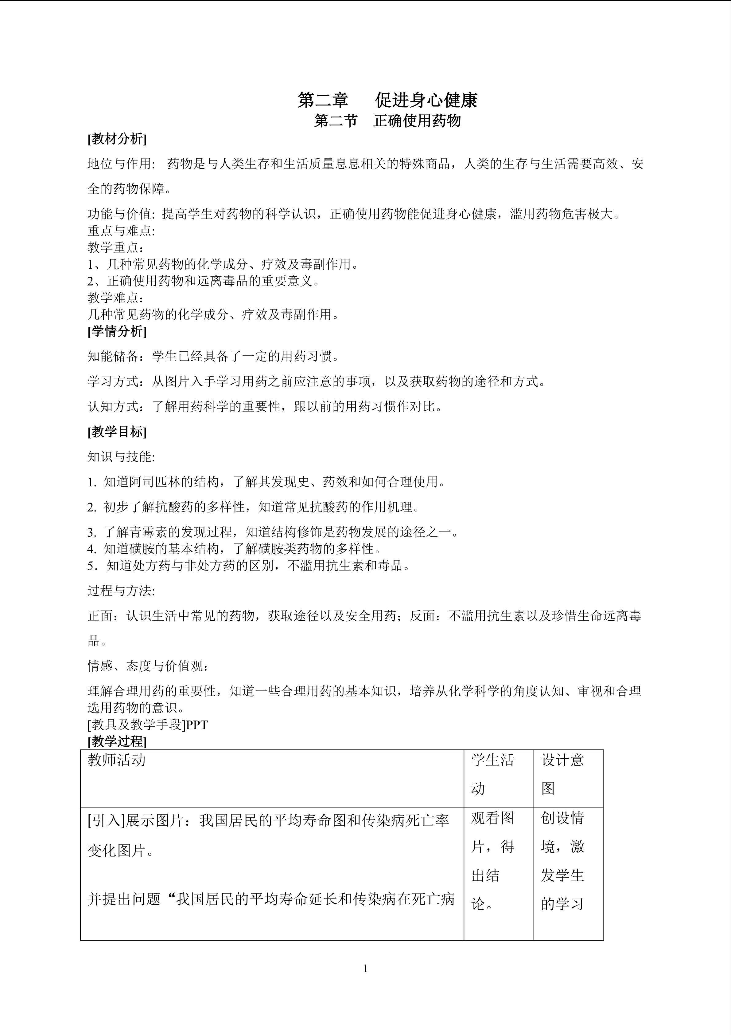 正确使用药物