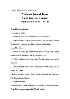 Unit 3 Language in use