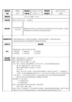 测定空气里氧气含量——实验改进
