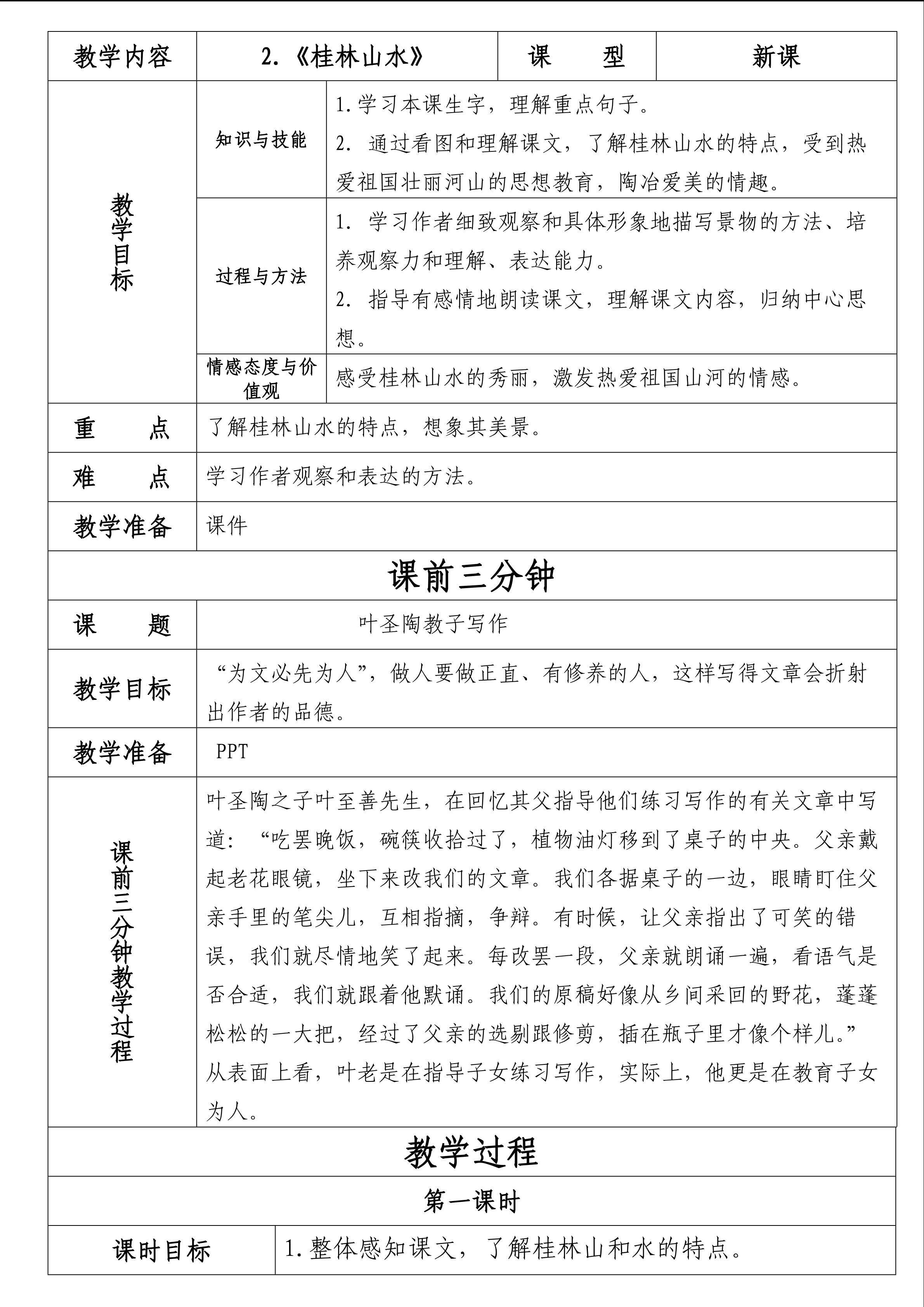 《桂林山水》