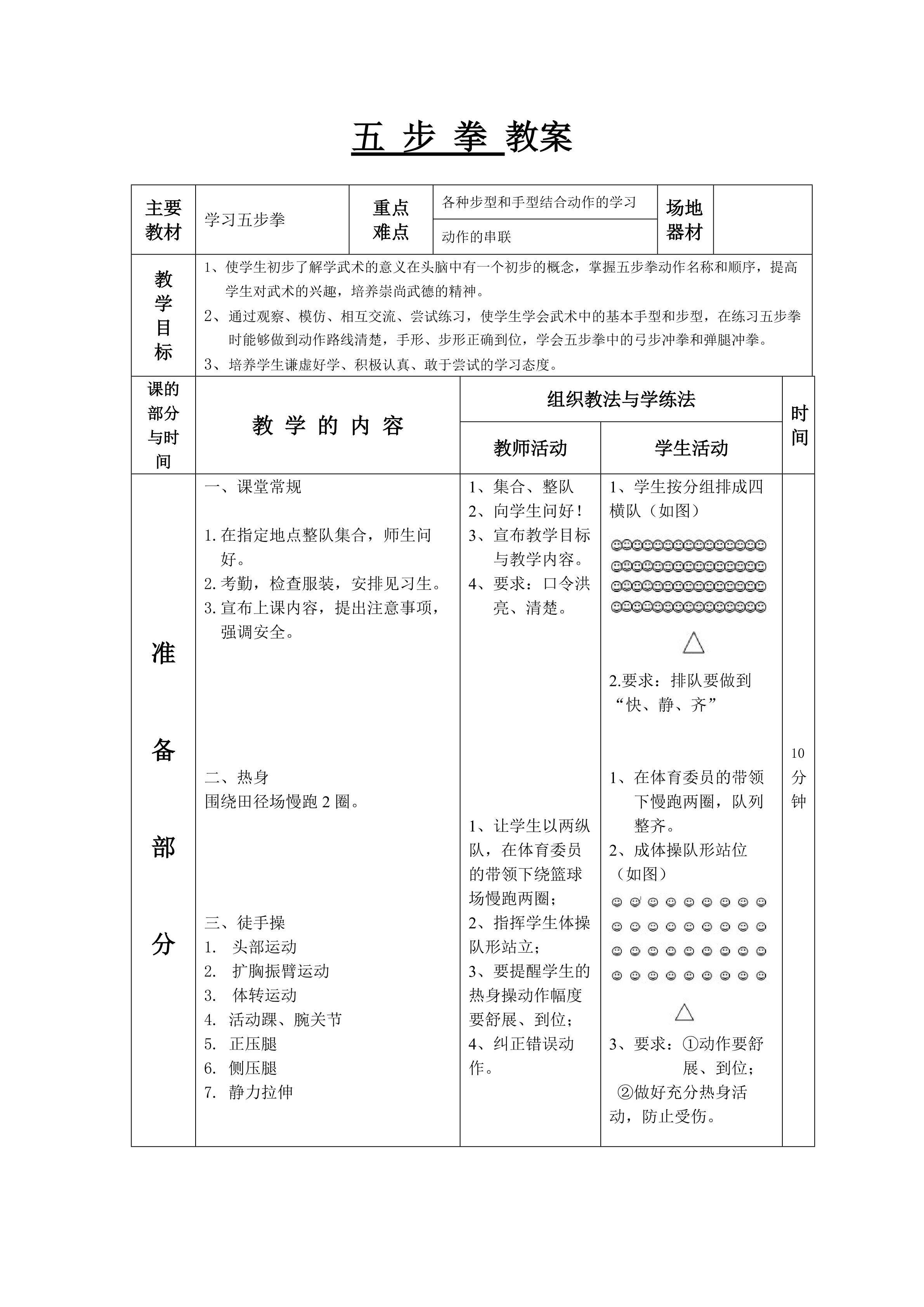 五步拳