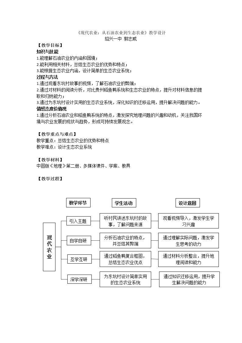 专栏：从“石油农业”到“生态农业”