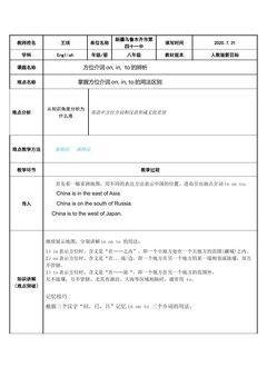 方位介词in on under的辨析