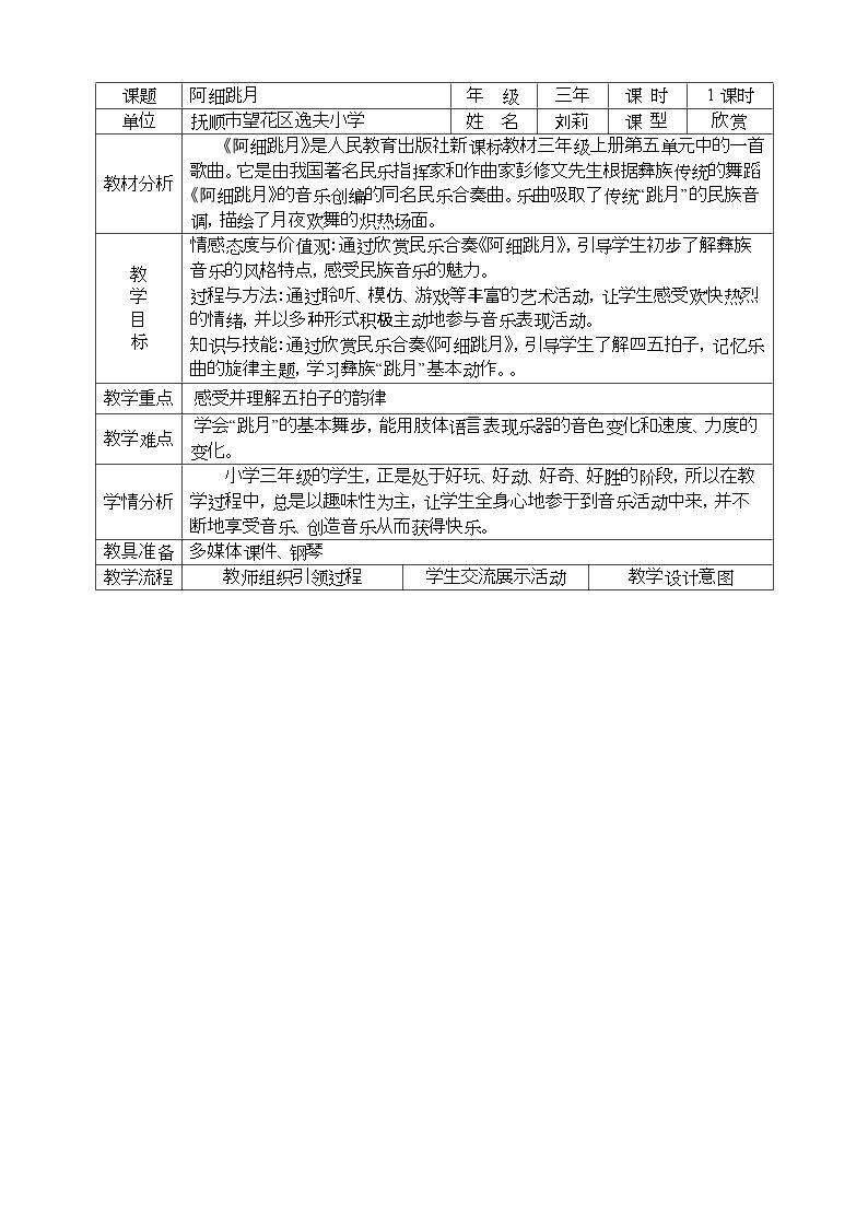 阿细跳月