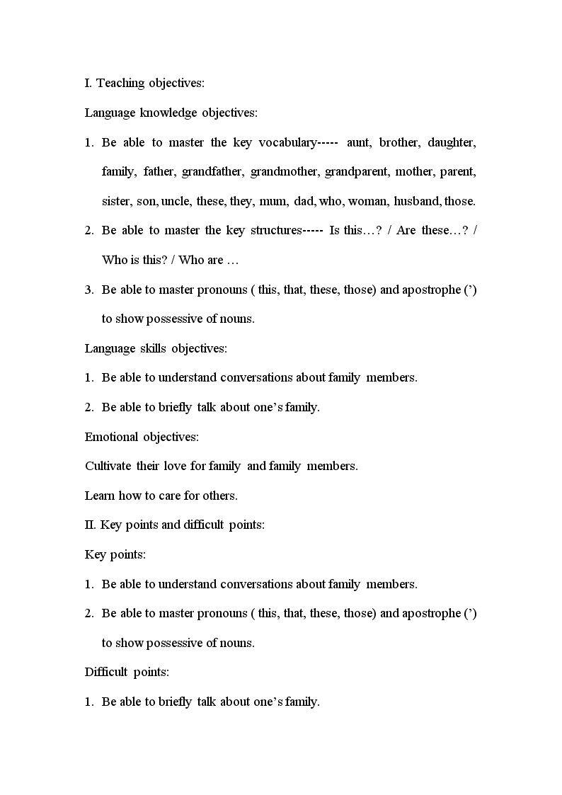 Unit 1 Is this your mum?…