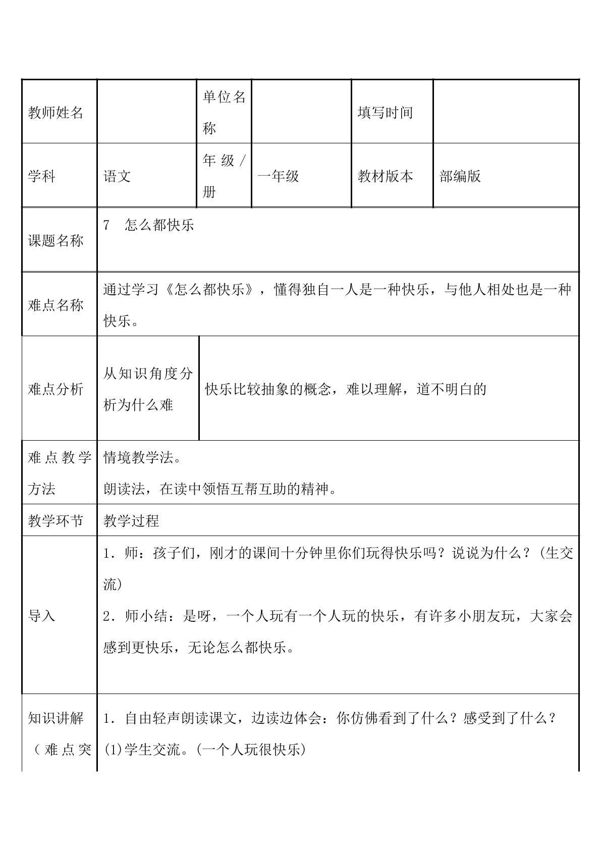 怎么都快乐
