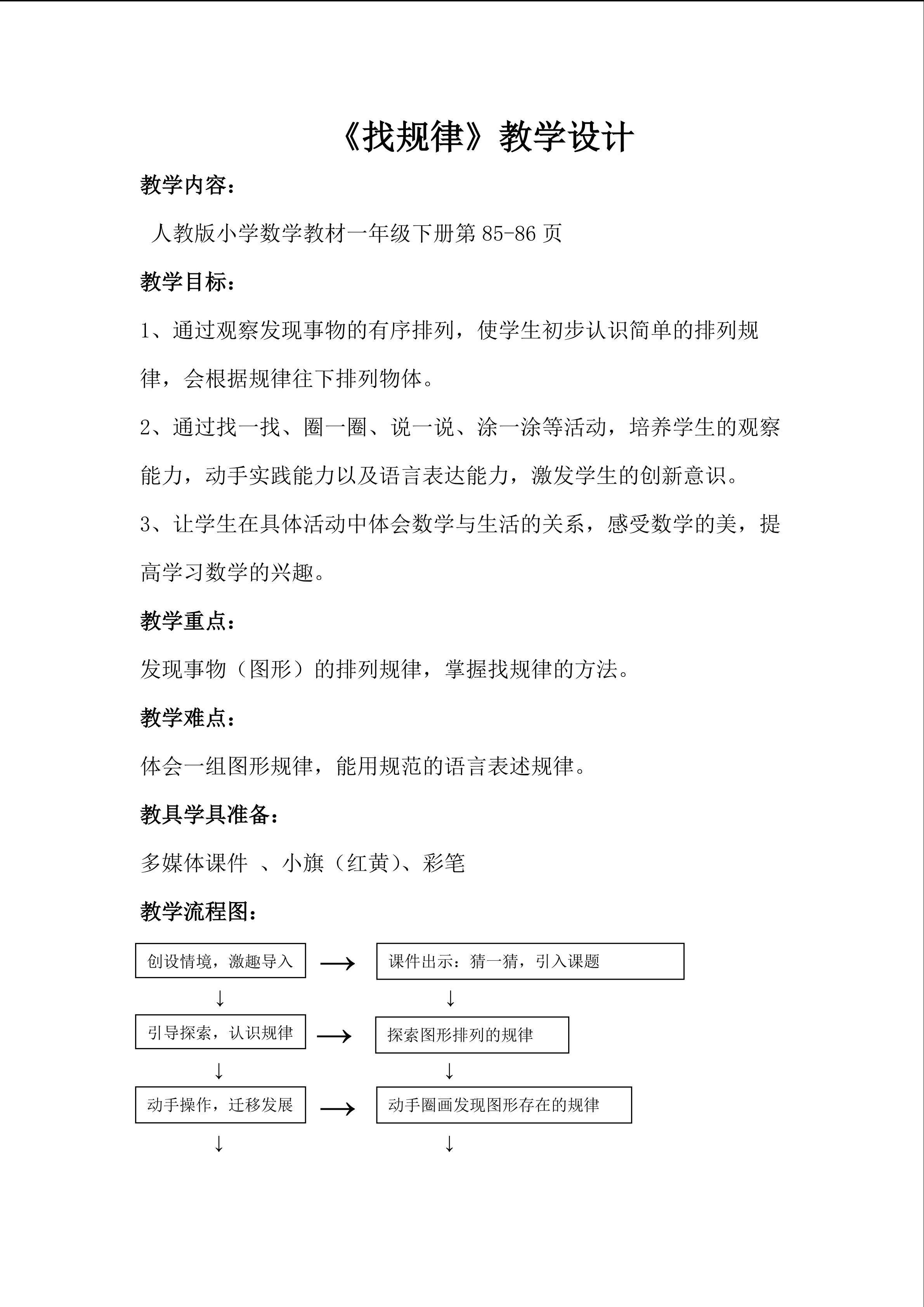 找规律