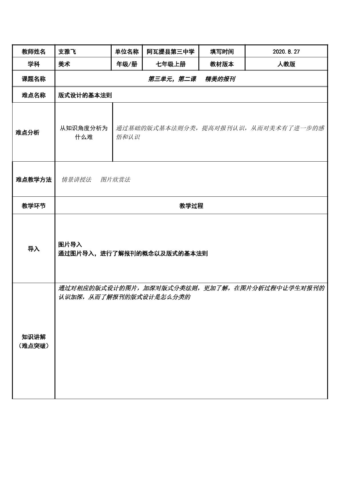 精美的报刊
