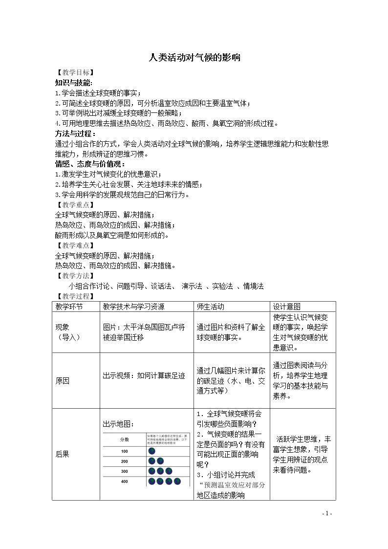 研究与探讨：温室效应与全球变暖