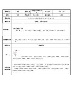磁聚焦和磁发散