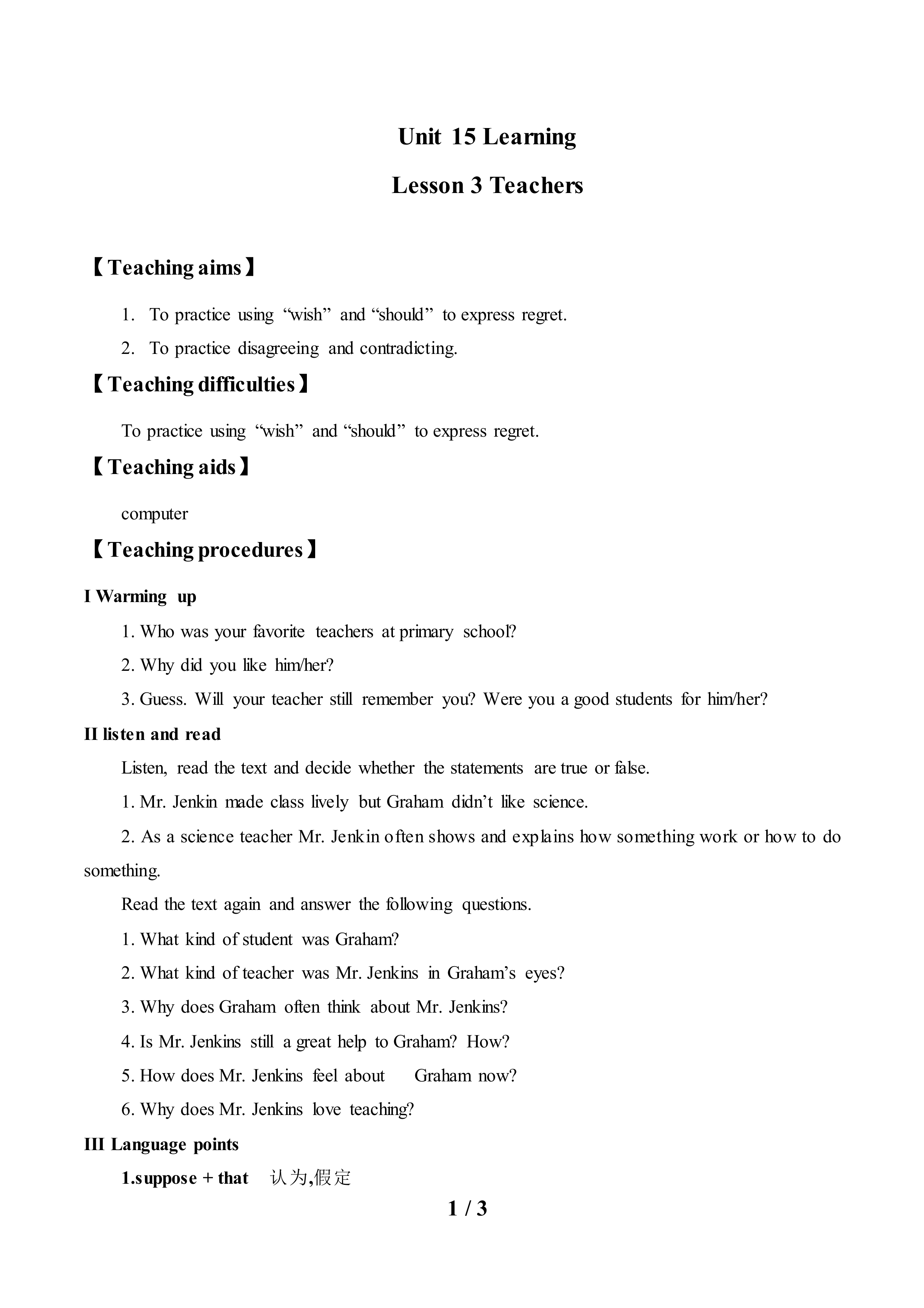 Lesson 3 Teachers_教案1