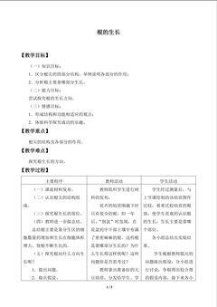根的生长_教案1