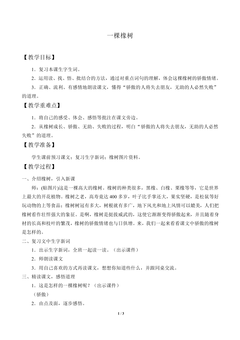 一棵橡树_教案3