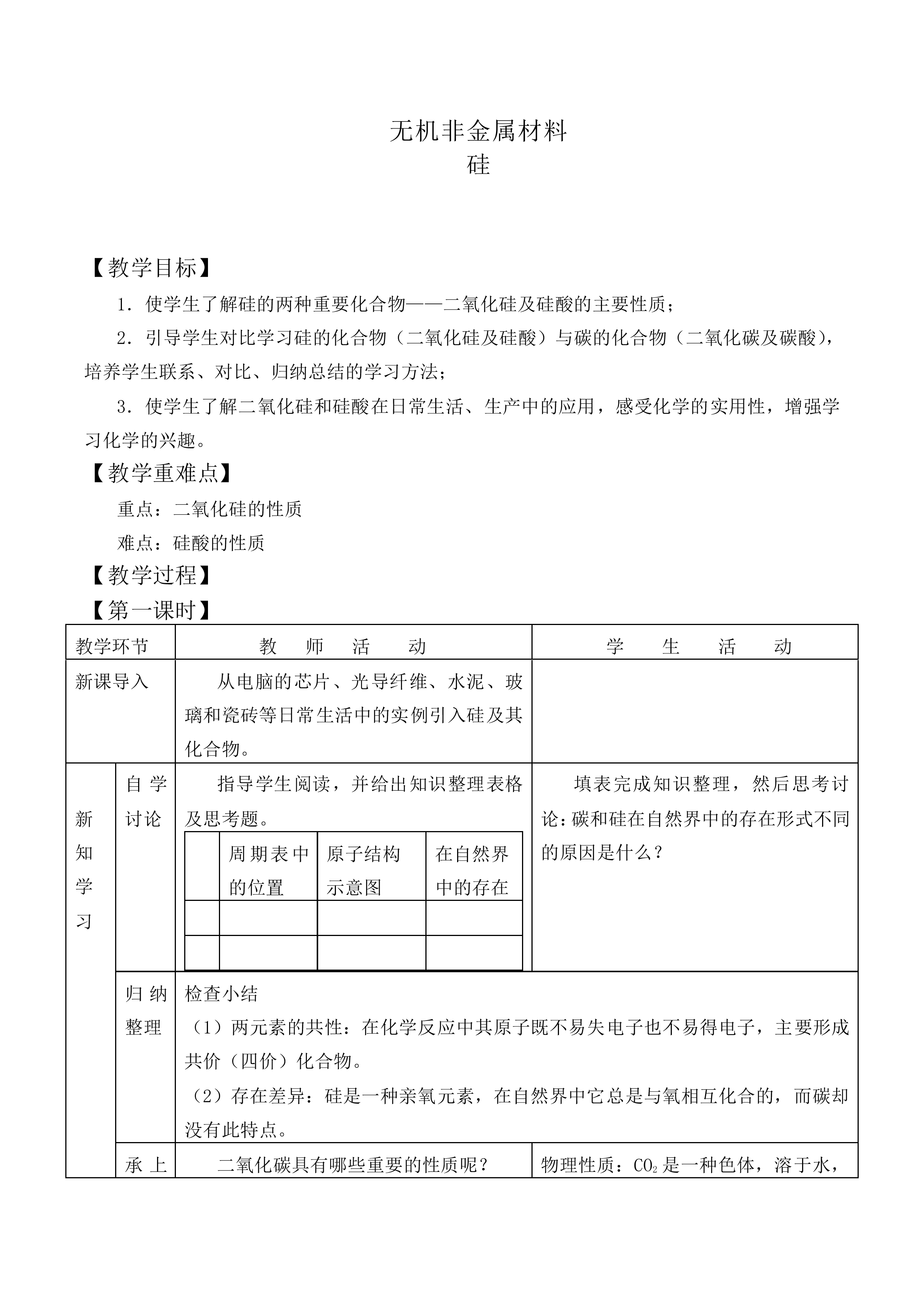 无机非金属材料_教案7