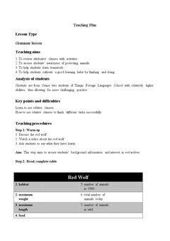 Reading and speaking