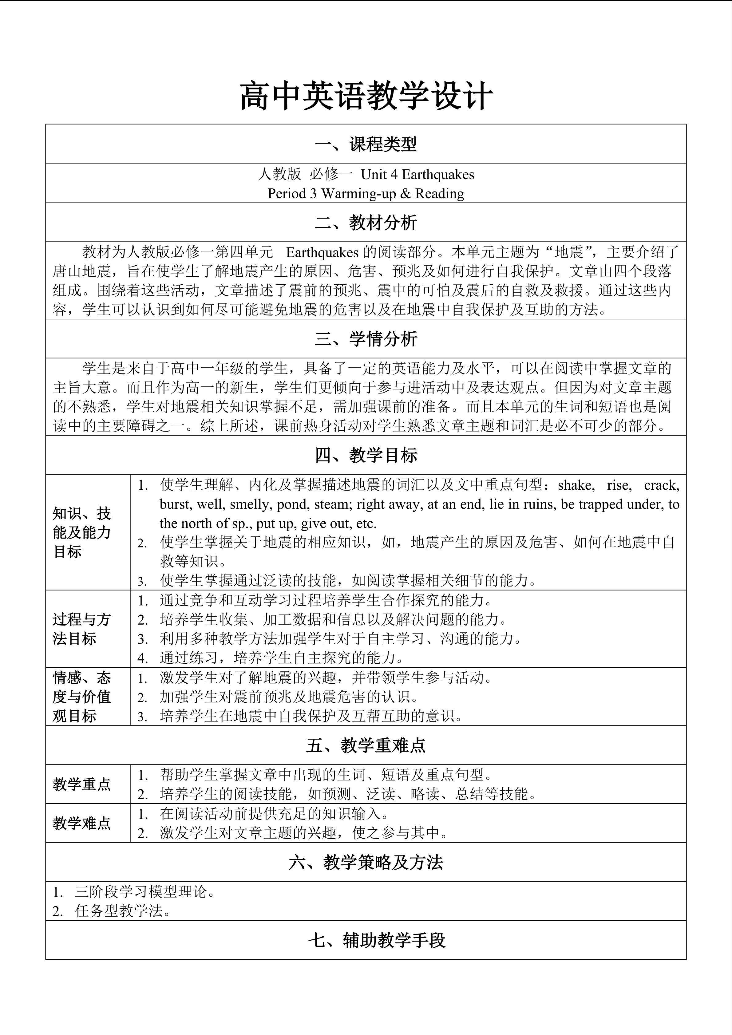 A Night the Earth didn't Sleep 阅读课