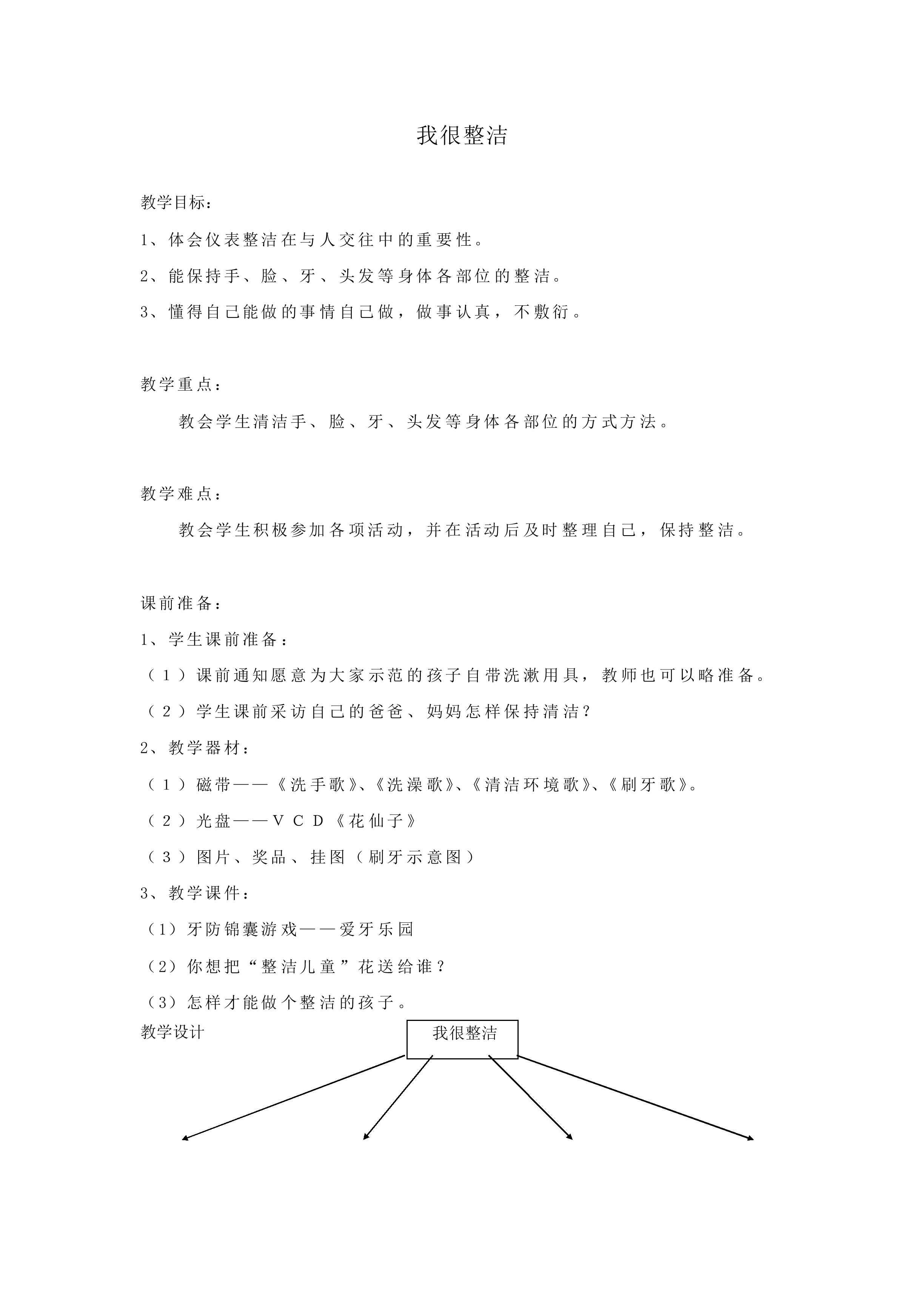 我很整洁_教案1