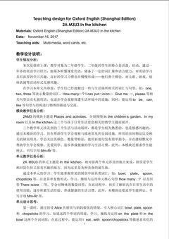 Things in the kitchen