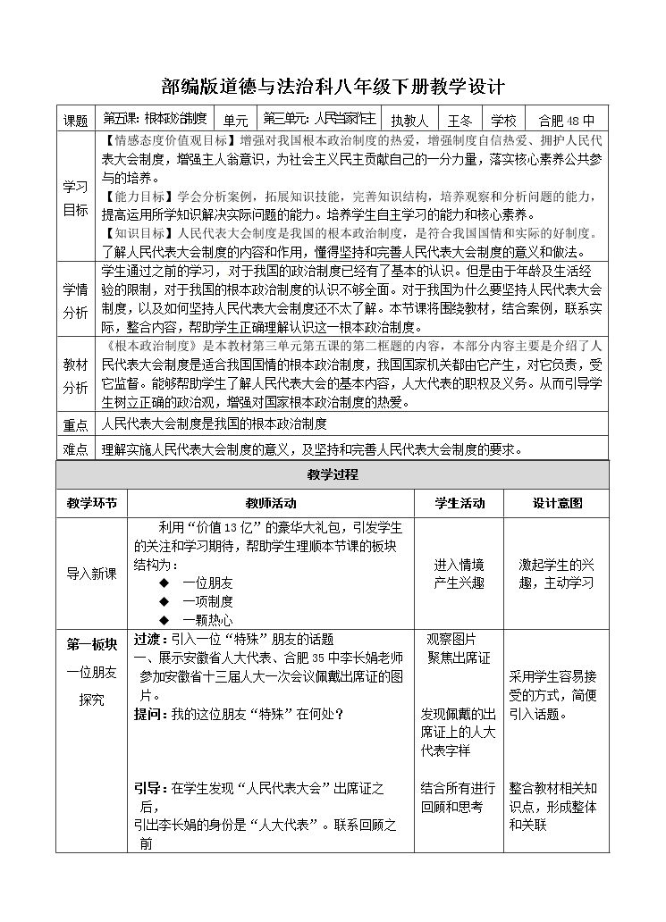 根本政治制度