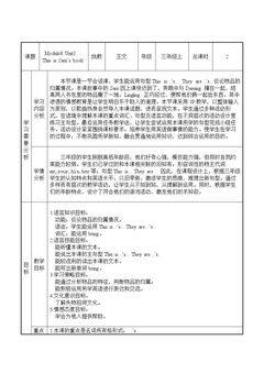 Unit 1 This is Sam's book.