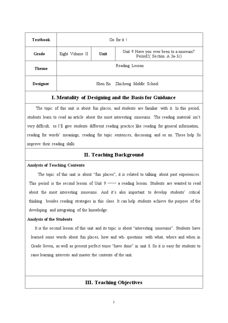 Section A 3a—3c