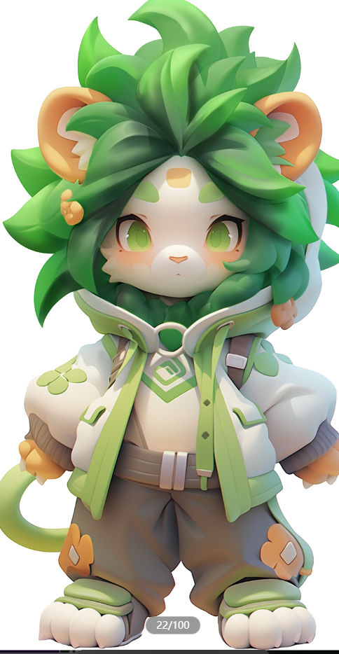 任运Q版角色形象原画