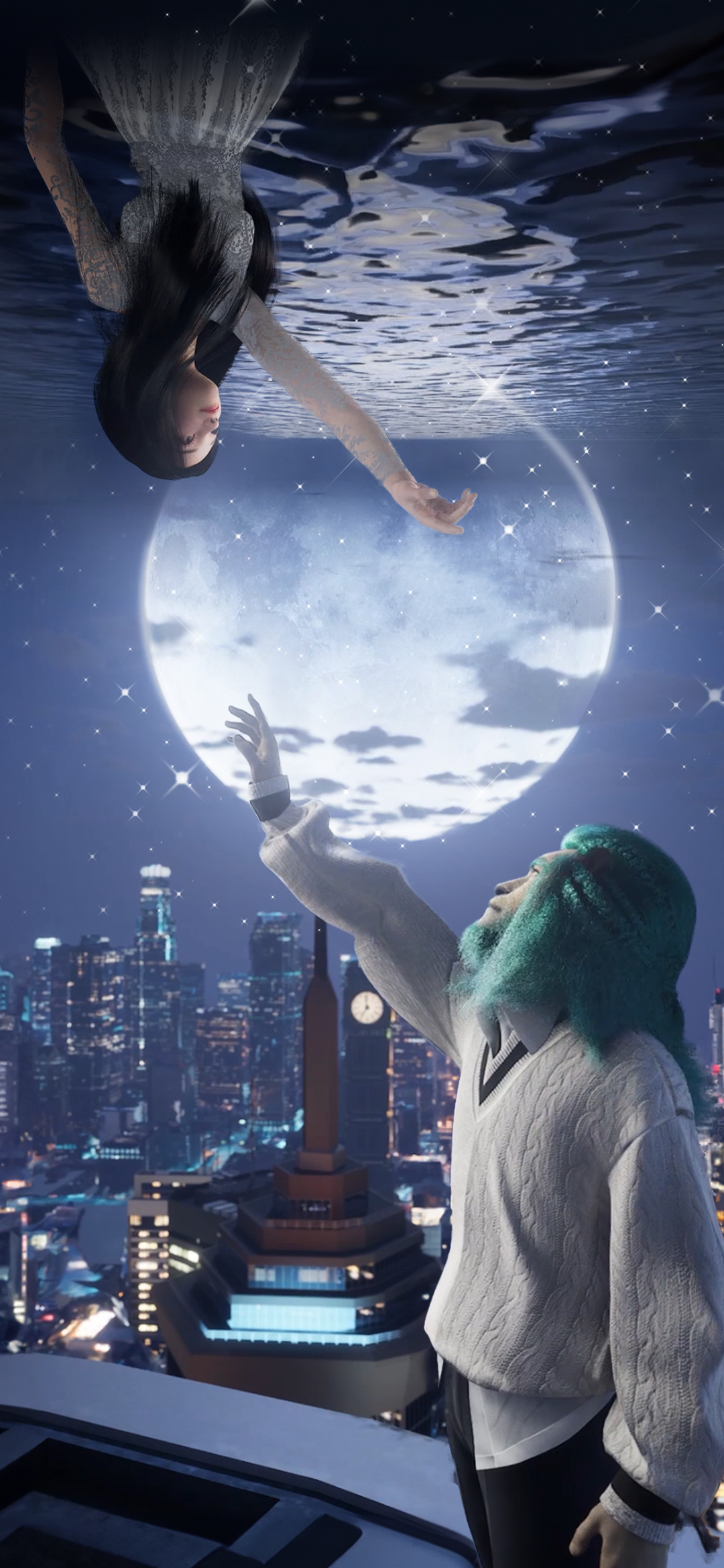 城里的月光 无字版