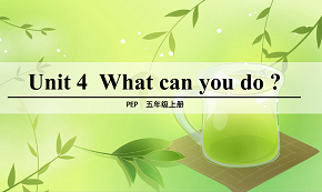 What can you do ppt课件